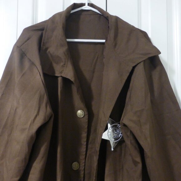 SPIRIT HALLOWEEN Men's "Gun Fighter" Western Sheriff Halloween costume - Picture 8 of 16